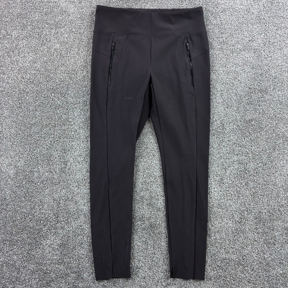 Athleta Stellar Tight Pants Women's Small Black Commuter Travel Leggings 77262